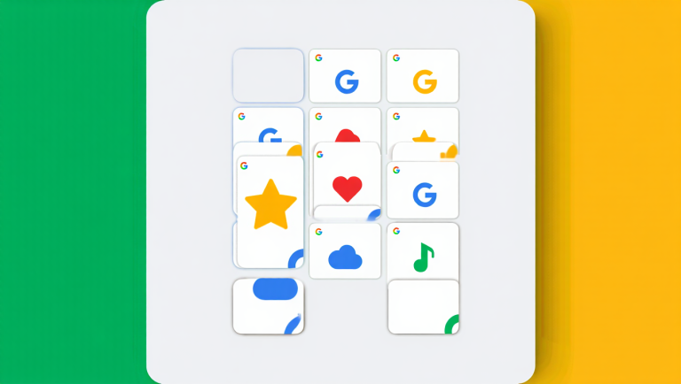 jeu de mémoire google